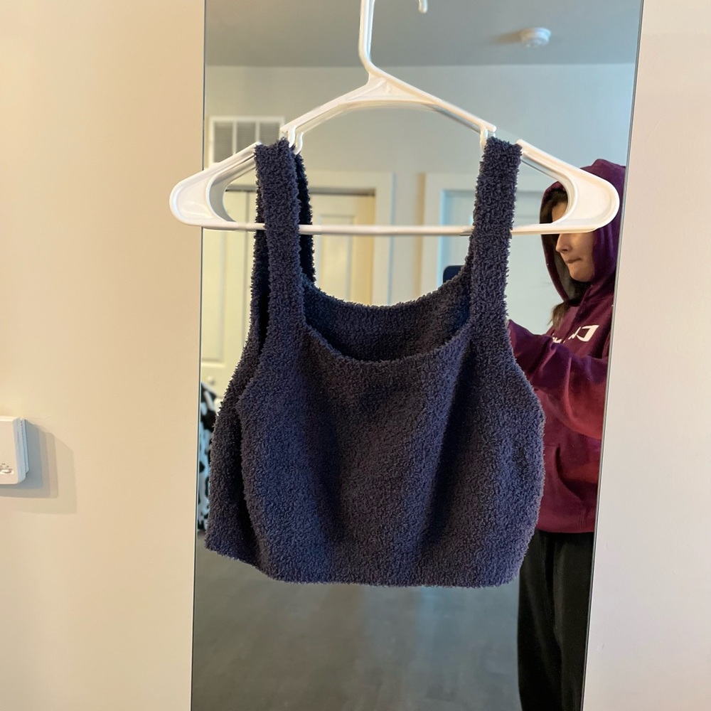Cozy cropped top